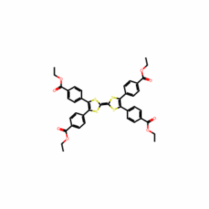 Tetraethyl 4,4’,4’’,4’’’-[[2,2’-Bi(1,3-dithiolylidene)]-4,4’,5,5’-tetrayl]tetrabenzoate