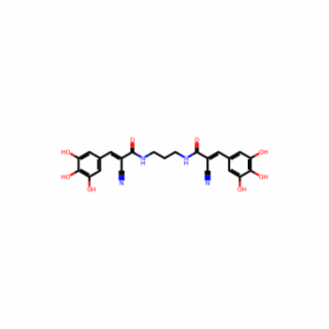 (2E,2′E)-N,N′-1,3-Propanediylbis[2-cyano-3-(3,4,5-trihydroxyphenyl)-2-propenamide]