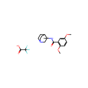 (S)-2,5-Dimethoxy-N-(quinuclidin-3-yl)benzamide 2,2,2-trifluoroacetate