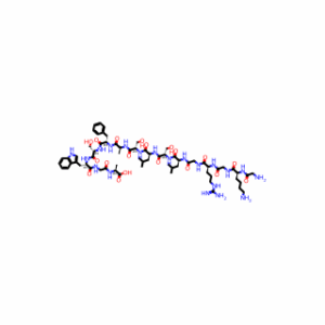 L-Alanine,glycyl-L-lysylglycyl-L-arginylglycyl-L-leucyl-L-seryl-L-leucyl-L-seryl-L-alanyl-L-phenylalanyl-L-seryl-L-tryptophylglycyl-