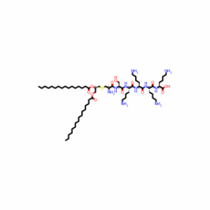 L-Lysine,S-[(2R)-2,3-bis[(1-oxohexadecyl)oxy]propyl]-L-cysteinyl-L-seryl-L-lysyl-L-lysyl-L-lysyl-