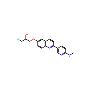 (S)-1-Fluoro-3-((2-(6-(methylamino)pyridin-3-yl)quinolin-6-yl)oxy)propan-2-ol