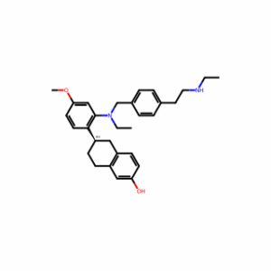 (6R)-6-[2-[Ethyl[[4-[2-(ethylamino)ethyl]phenyl]methyl]amino]-4-methoxyphenyl]-5,6,7,8-tetrahydro-2-naphthalenol