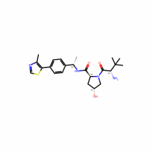 (2S,4R)-1-((S)-2-Amino-3,3-dimethylbutanoyl)-4-hydroxy-N-((S)-1-(4-(4-methylthiazol-5-yl)phenyl)ethyl)pyrrolidine-2-carboxamide