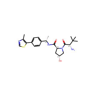 (2S,4R)-1-((S)-2-Amino-3,3-dimethylbutanoyl)-4-hydroxy-N-((S)-1-(4-(4-methylthiazol-5-yl)phenyl)ethyl)pyrrolidine-2-carboxamide