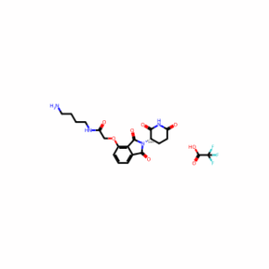 Thalidomide-O-Amido-C4-NH2 (TFA)