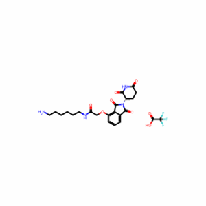 Thalidomide-O-Amido-C6-NH2 (TFA)