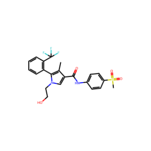 (S)-1-(2-Hydroxyethyl)-4-methyl-N-[4-(methylsulfonyl)phenyl]-5-[2-(trifluoromethyl)phenyl]-1H-pyrrole-3-carboxamide