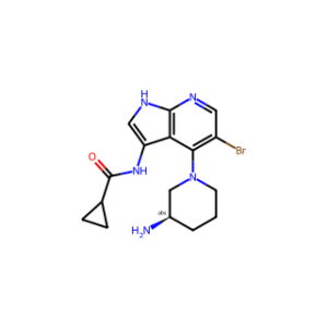 (R)-N-(4-(3-Aminopiperidin-1-yl)-5-bromo-1H-pyrrolo[2,3-b]pyridin-3-yl)cyclopropanecarboxamide
