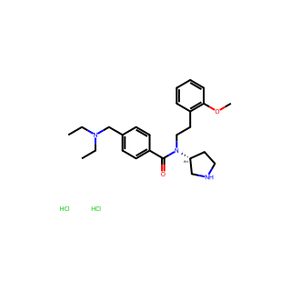 (R)-4-((Diethylamino)Methyl)-N-(2-Methoxyphenethyl)-N-(Pyrrolidin-3-Yl)Benzamide Dihydrochloride