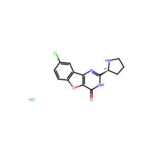 (S)-8-Chloro-2-(pyrrolidin-2-yl)benzofuro[3,2-d]pyrimidin-4(3H)-one hydrochloride