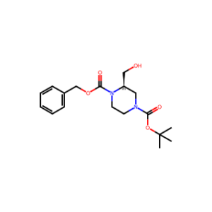 (R)-4-BOC-1-CBZ-2-HYDROXYMETHYLPIPERAZINE