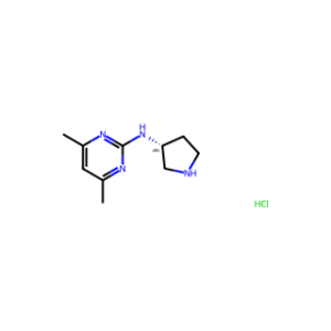 (R)-4,6-Dimethyl-N-(pyrrolidin-3-yl)pyrimidin-2-amine hydrochloride