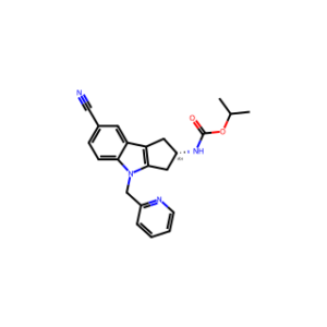 (S)-Isopropyl (7-cyano-4-(pyridin-2-ylmethyl)-1,2,3,4-tetrahydrocyclopenta[b]indol-2-yl)carbamate