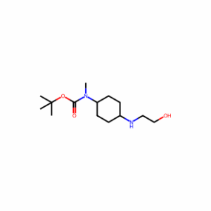 tert-Butyl (4-((2-hydroxyethyl)amino)cyclohexyl)(methyl)carbamate