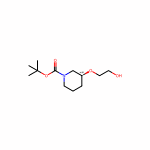 tert-Butyl 3-(2-hydroxyethoxy)piperidine-1-carboxylate
