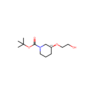 tert-Butyl 3-(2-hydroxyethoxy)piperidine-1-carboxylate