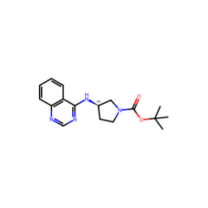 (R)-tert-Butyl 3-(quinazolin-4-ylamino)pyrrolidine-1-carboxylate