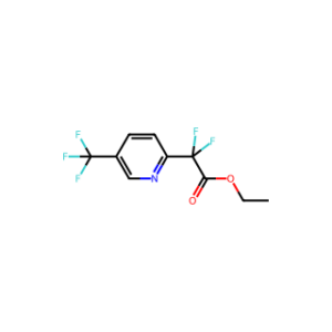 Ethyl Difluoro[5-(trifluoromethyl)pyridin-2-yl]acetate