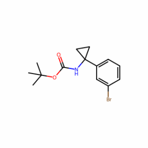 tert-Butyl (1-(3-bromophenyl)cyclopropyl)carbamate