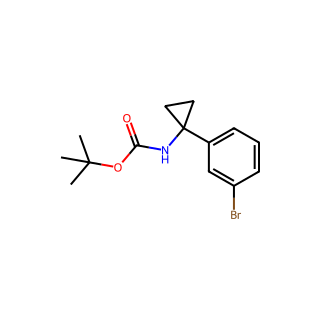 tert-Butyl (1-(3-bromophenyl)cyclopropyl)carbamate