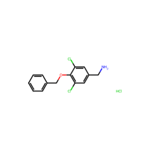 (4-(Benzyloxy)-3,5-dichlorophenyl)methanamine hydrochloride