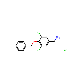 (4-(Benzyloxy)-3,5-dichlorophenyl)methanamine hydrochloride