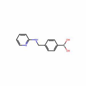 (4-((pyridin-2-ylamino)methyl)phenyl)boronic acid