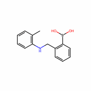 (2-((O-tolylamino)methyl)phenyl)boronic acid