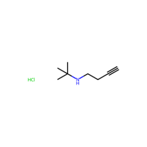 (BUT-3-YN-1-YL)(TERT-BUTYL)AMINE HYDROCHLORIDE