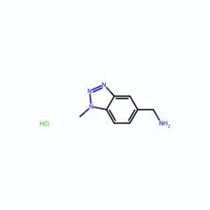 (1-Methyl-1H-benzo[d][1,2,3]triazol-5-yl)methanamine hydrochloride