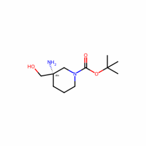 tert-butyl (3S)-3-amino-3-(hydroxymethyl)piperidine-1-carboxylate