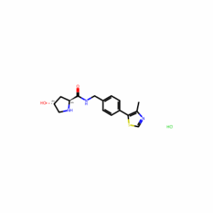 (2S,4R)-4-Hydroxy-N-(4-(4-Methylthiazol-5-Yl)Benzyl)Pyrrolidine-2-Carboxamide Hydrochloride