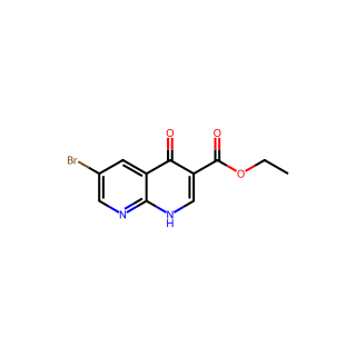 Ethyl 6-bromo-4-oxo-1,4-dihydro-1,8-naphthyridine-3-carboxylate