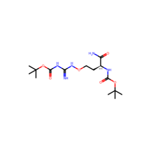 (S)-2-(Boc-amino)-4-[(3-Boc-guanidino)oxy]butanamide
