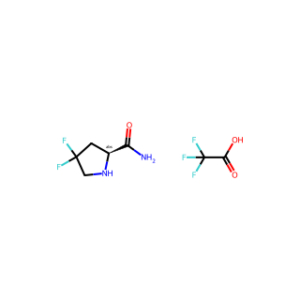 (S)-4,4-Difluoropyrrolidine-2-carboxamide 2,2,2-trifluoroacetate