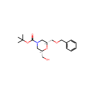 (2R,6S)-tert-Butyl 2-(benzyloxymethyl)-6-(hydroxymethyl)morpholine-4-carboxylate