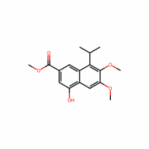 Methyl 4-hydroxy-8-isopropyl-6,7-dimethoxy-2-naphthoate