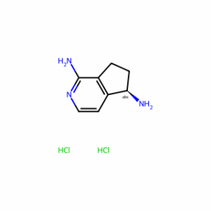 (5R)-5H,6H,7H-cyclopenta[c]pyridine-1,5-diamine dihydrochloride