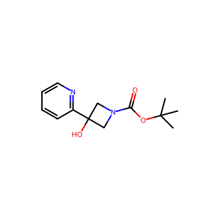tert-Butyl 3-hydroxy-3-(pyridin-2-yl)azetidine-1-carboxylate