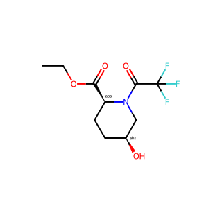 (2S,5S)-ethyl 5-hydroxy-1-(2,2,2-trifluoroacetyl)piperidine-2-carboxylate