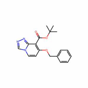 tert-Butyl 7-(benzyloxy)-[1,2,4]triazolo[4,3-a]pyridine-8-carboxylate