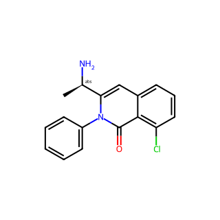 (R)-3-(1-aminoethyl)-8-chloro-2-phenylisoquinolin-1(2H)-one