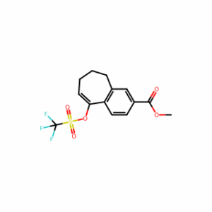 Methyl 9-(((trifluoromethyl)sulfonyl)oxy)-6,7-dihydro-5H-benzo[7]annulene-3-carboxylate