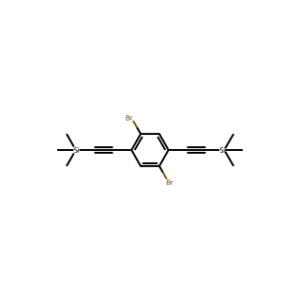 ((2,5-Dibromo-1,4-phenylene)bis(ethyne-2,1-diyl))bis(trimethylsilane)