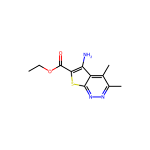 ETHYL 5-AMINO-3,4-DIMETHYLTHIENO[2,3-C]PYRIDAZINE-6-CARBOXYLATE