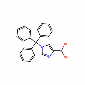 (1-Tritylimidazol-4-yl)boronic acid