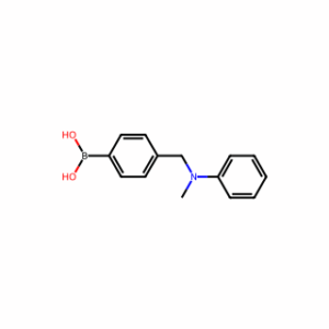 (4-((methyl(phenyl)amino)methyl)phenyl)boronic acid