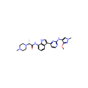 (R)-N-(3-{2-[(3-Methoxy-1-methyl-1H-pyrazol-4-yl)amino]pyrimidin-4-yl}-1H-indol-7-yl)-2-(4-methylpiperazin-1-yl)propanamide