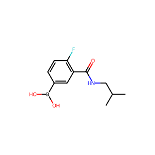(4-Fluoro-3-(isobutylcarbamoyl)phenyl)boronic acid